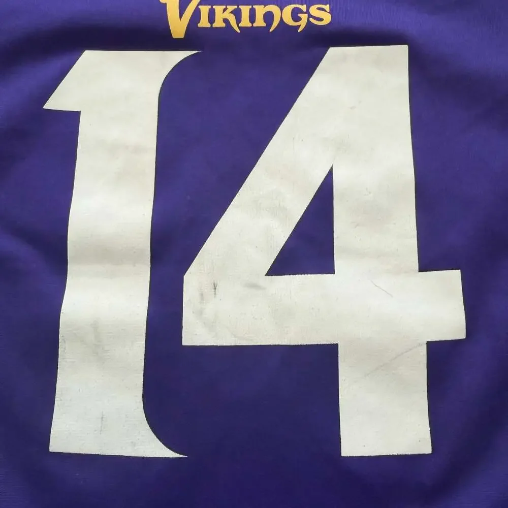 Nike Minnesota Vikings Stefon Diggs #14 On Field